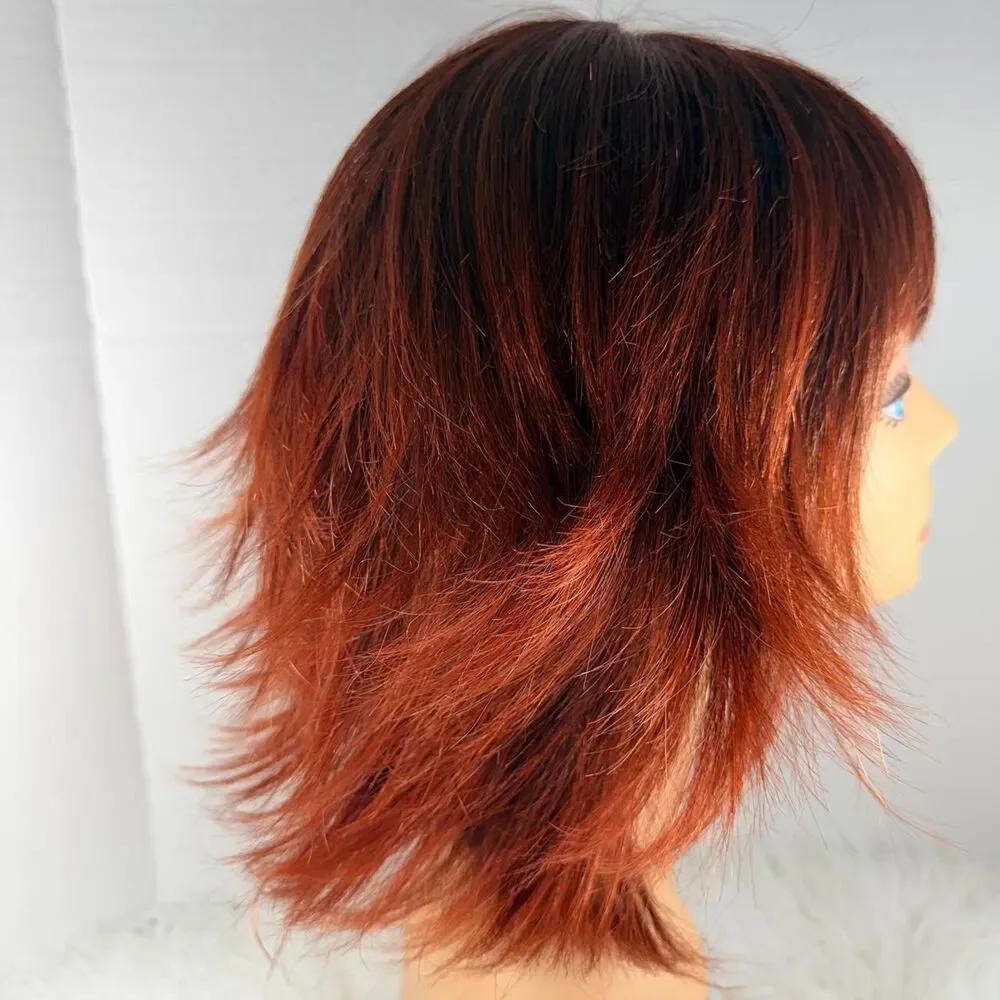 Unbranded Women's Brown and Burgundy Hair-accessories